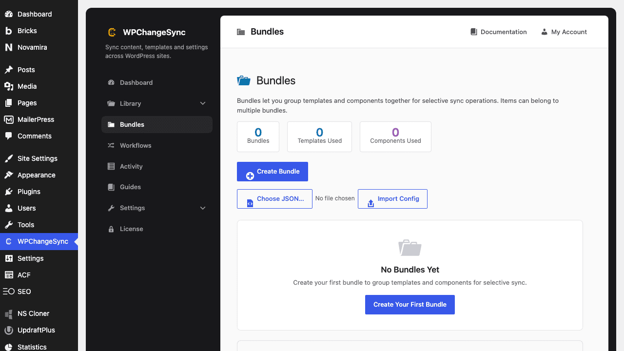 Bundles — Package Content for Reuse